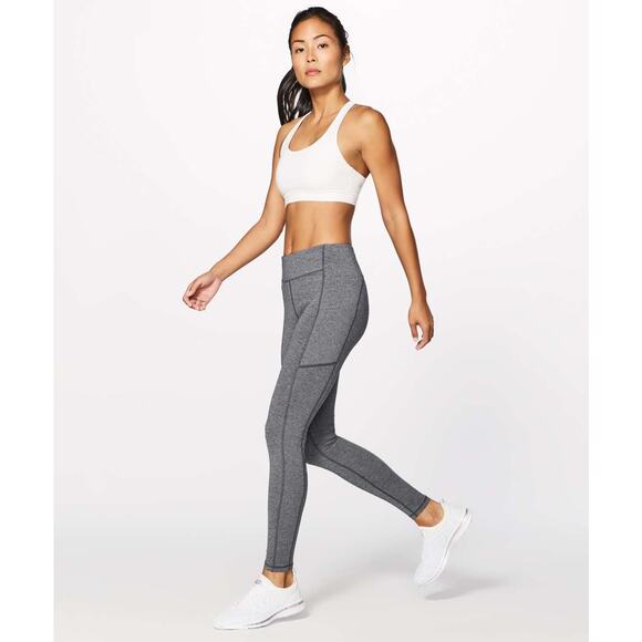 Lululemon Speed Up Tight 28" in Heathered Black | Size 2 - Picture 1 of 12